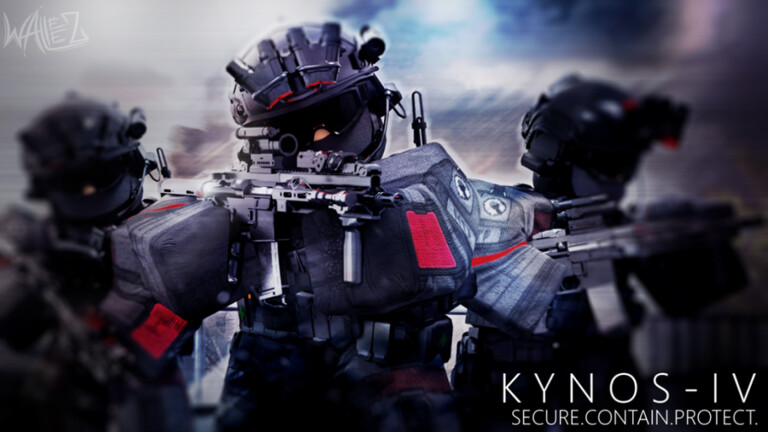 Discovery splash banner for SCP:F II KYNOS Discord server