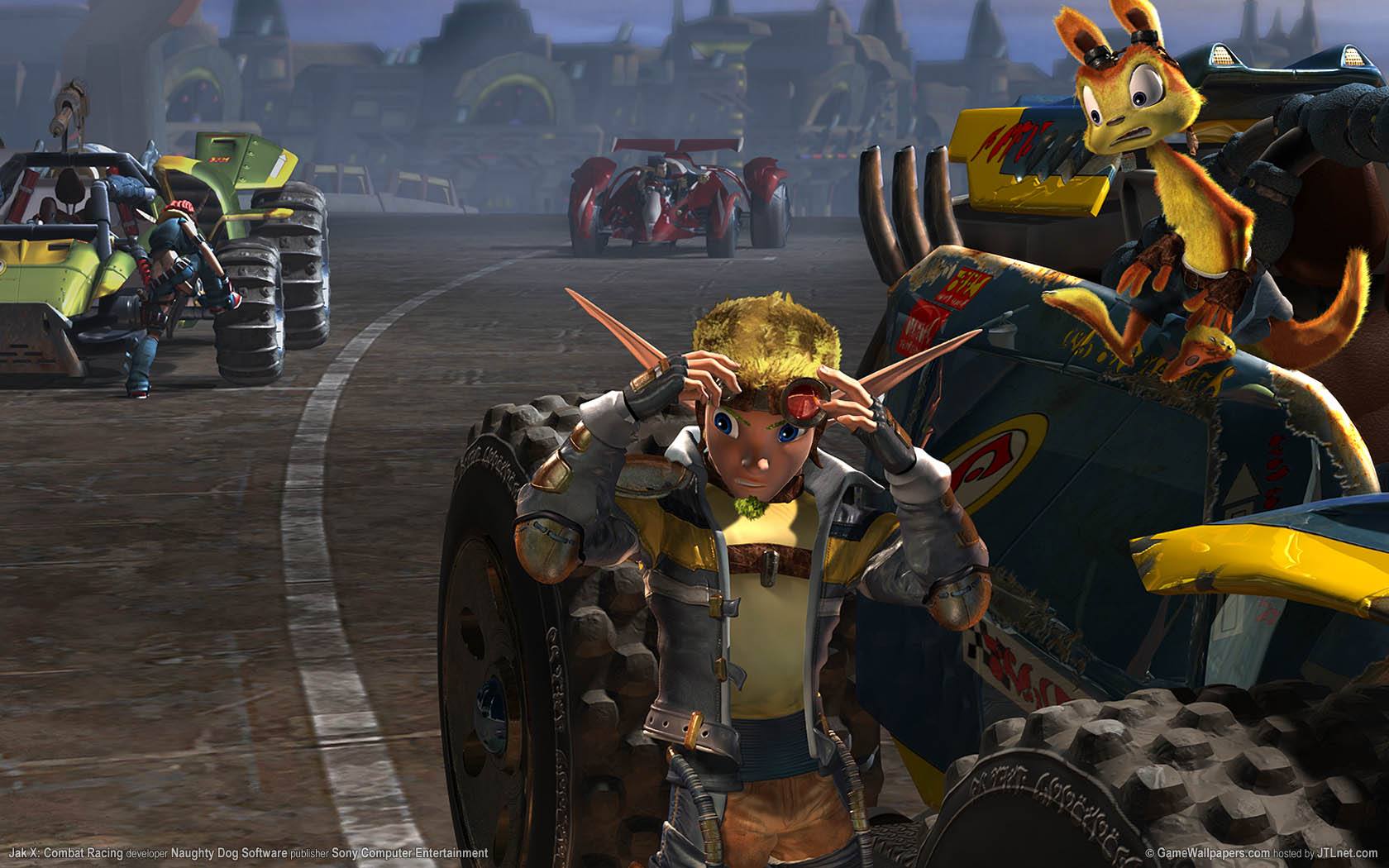 Discovery splash banner for Jak X Online Multiplayer Discord server