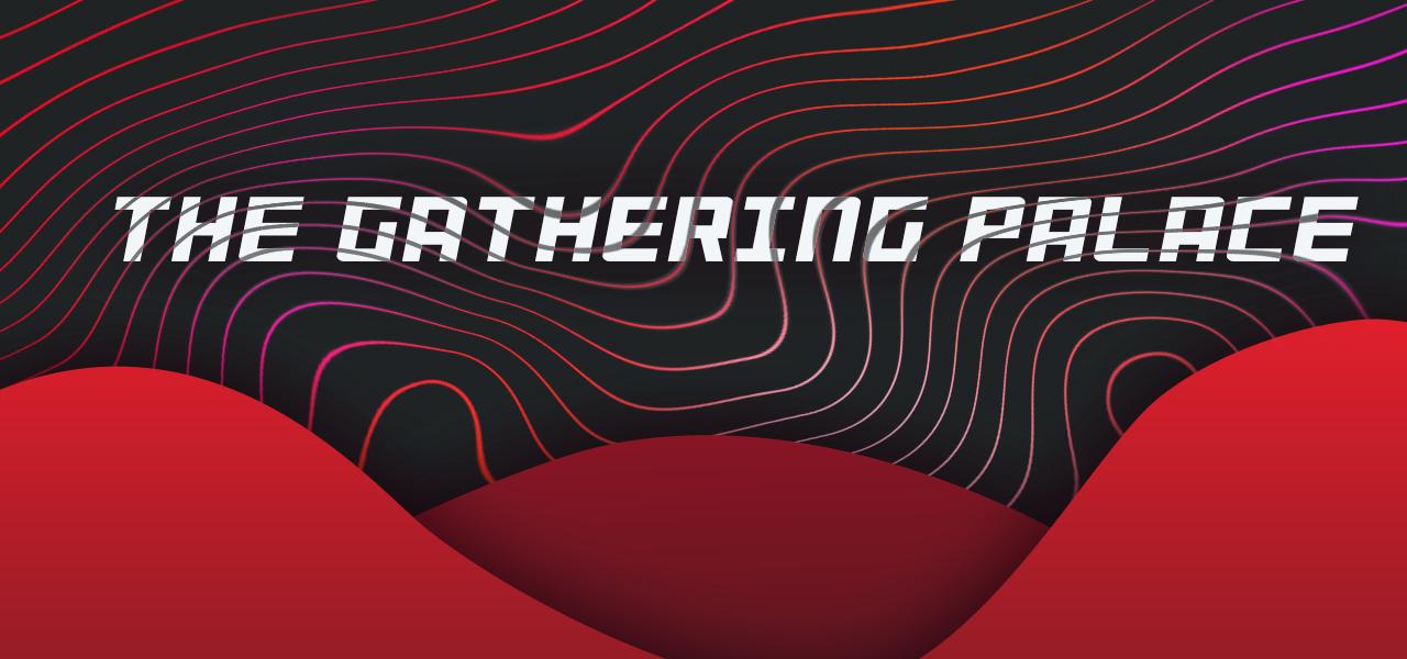 Discovery splash banner for The Gathering Palace | Art β’ Anime β’ Chats β’ Emotes & Stickers β’ Giveaways β’ Events β’ Social Discord server