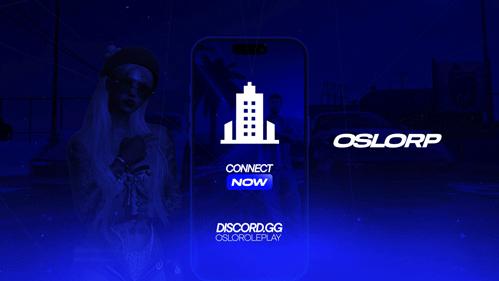 Discovery splash banner for Oslo Roleplay WL:OFF Discord server