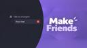 Discovery splash banner for Chitchat.gg - Make friends Discord server