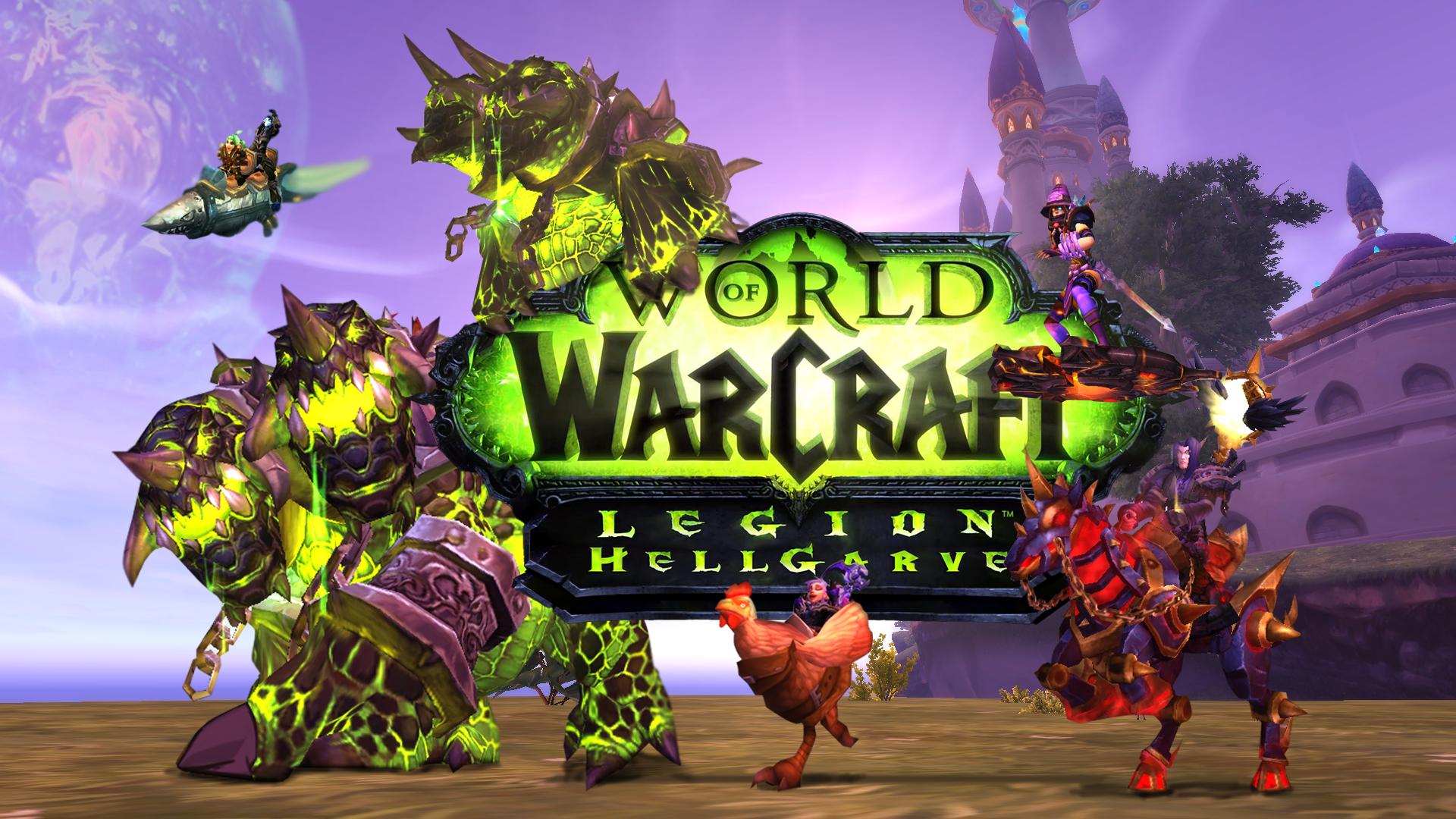 Discovery splash banner for Hellgarve WoW Discord server