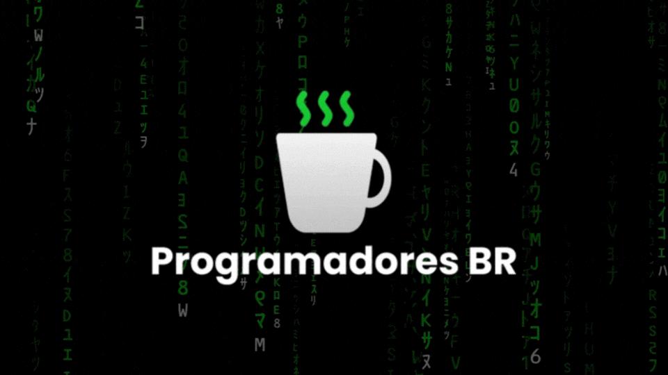 Discovery splash banner for Programadores BR #30k Discord server