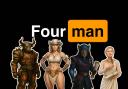 Discovery splash banner for FOUR MAN Discord server