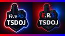 Discovery splash banner for TSDOJ FivePD & ERS Discord server