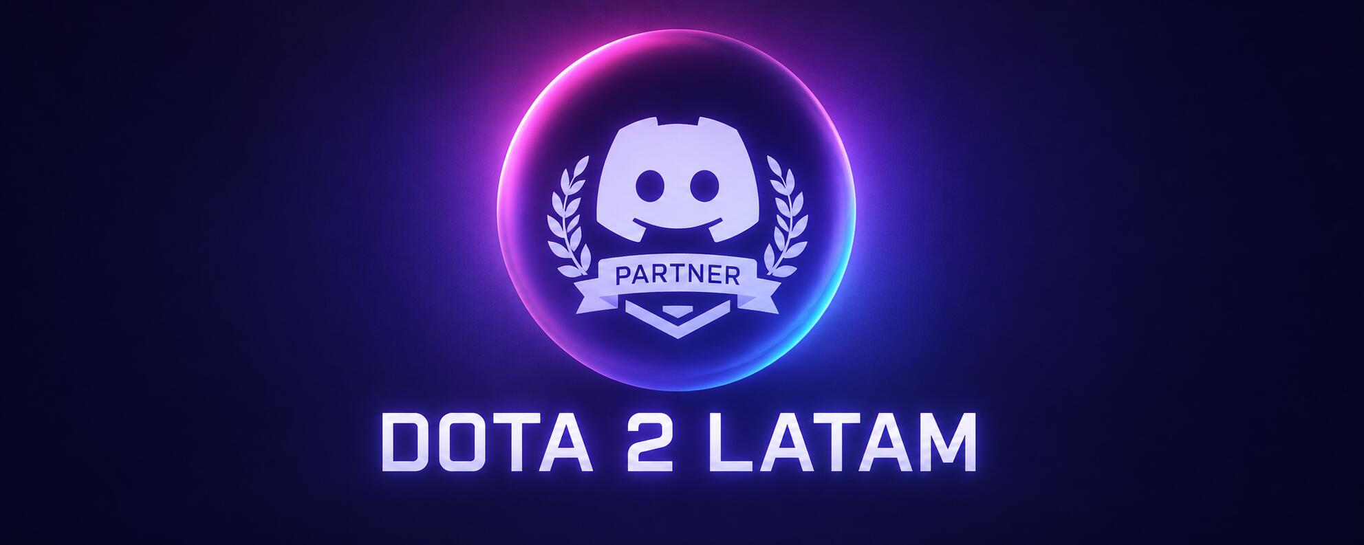 Discovery splash banner for DOTA 2 LATAM Discord server