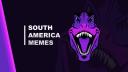 Discovery splash banner for South America Memes Discord server