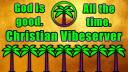 Discovery splash banner for Christian Vibeserver Discord server