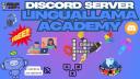 Discovery splash banner for Linguallama Academy Discord server