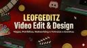 Discovery splash banner for LEOFGEDITZ - Video Edit & Design Discord server