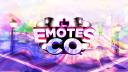Discovery splash banner for Emotes CO. Discord server