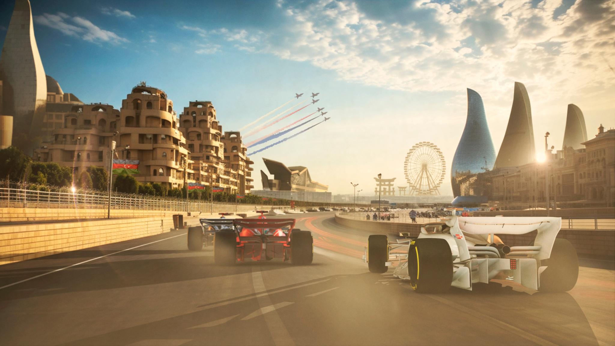 Discovery splash banner for F1 Fans Discord server