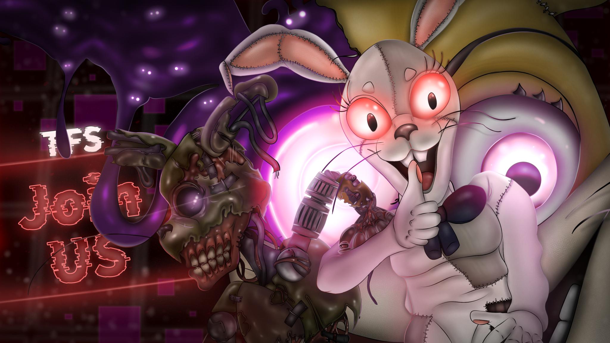 Discovery splash banner for π The FNaF Squad π Discord server