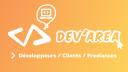 Discovery splash banner for Dev'Area Discord server