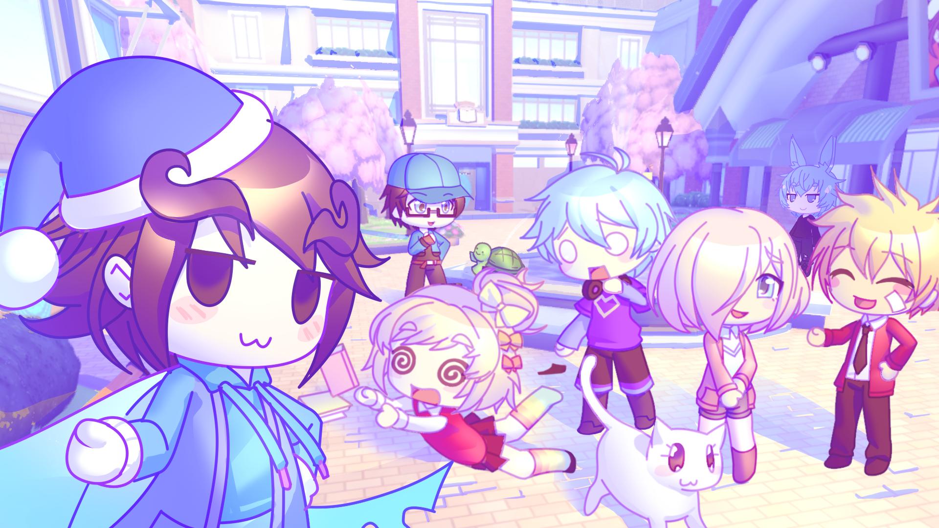 Discovery splash banner for Gacha Online ✨ Discord server