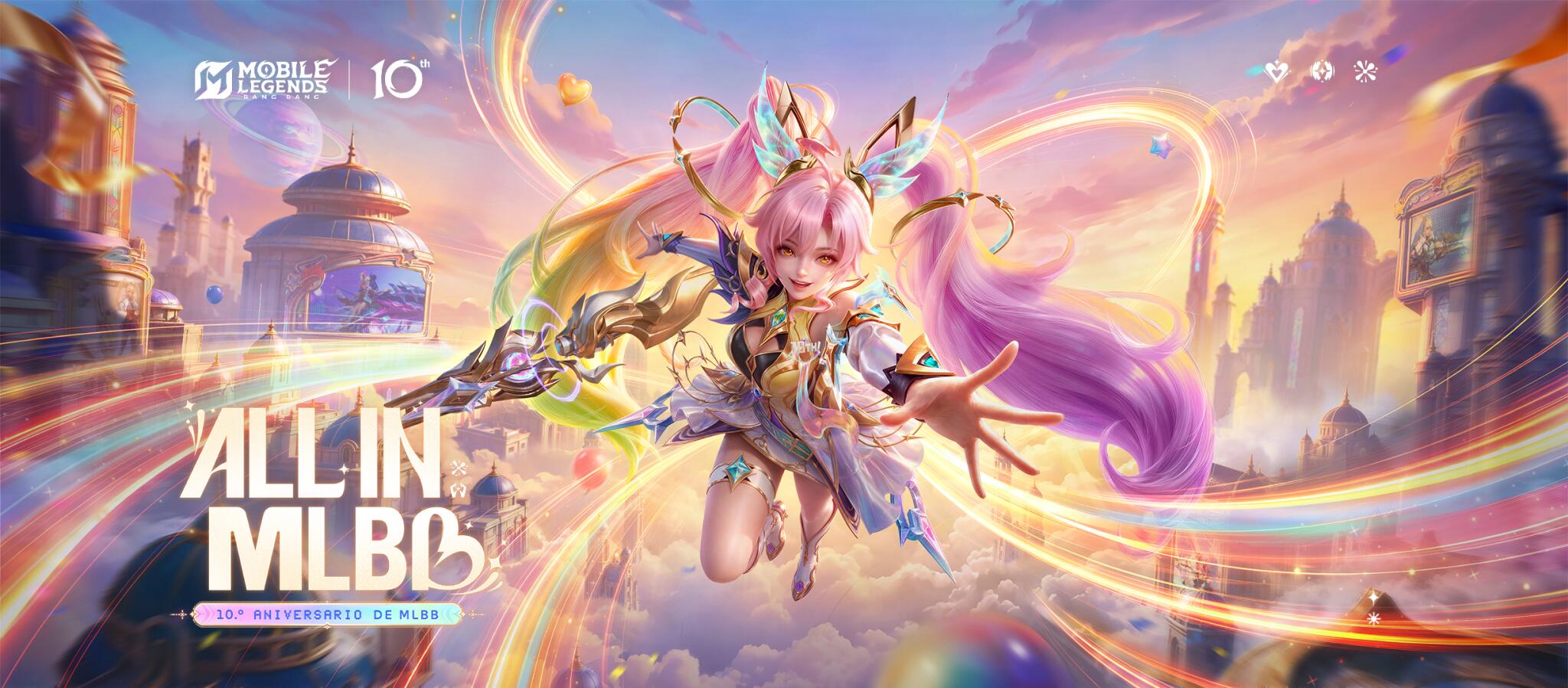 Discovery splash banner for Mobile Legends: Bang Bang - Latam Discord server