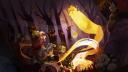 Discovery splash banner for Cozy Grove Discord server