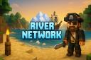 Discovery splash banner for River Network | SMP Discord server