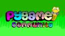 Discovery splash banner for Pygame Community Discord server