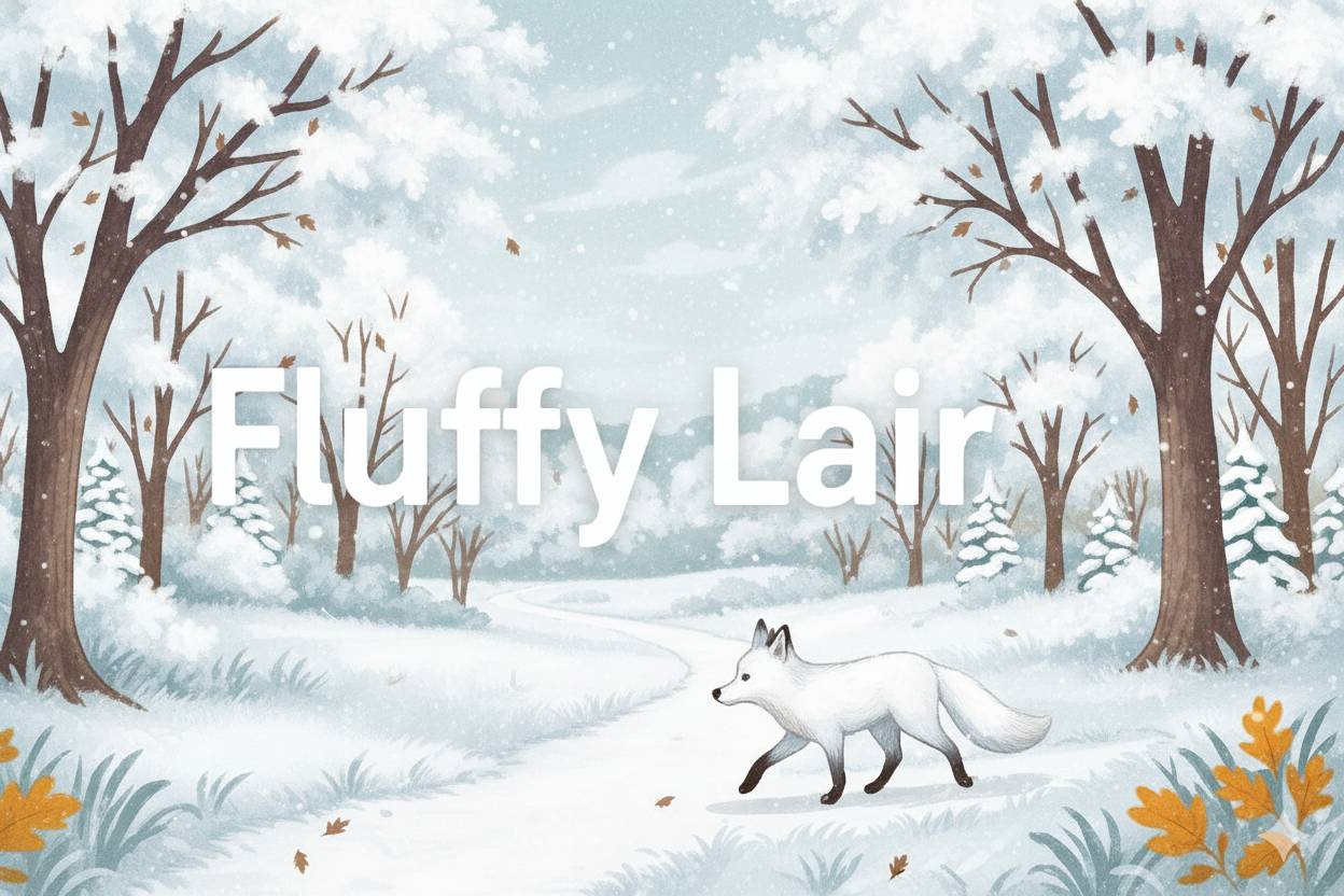Discovery splash banner for ⛄ Fluffy Lair 🐾 Discord server