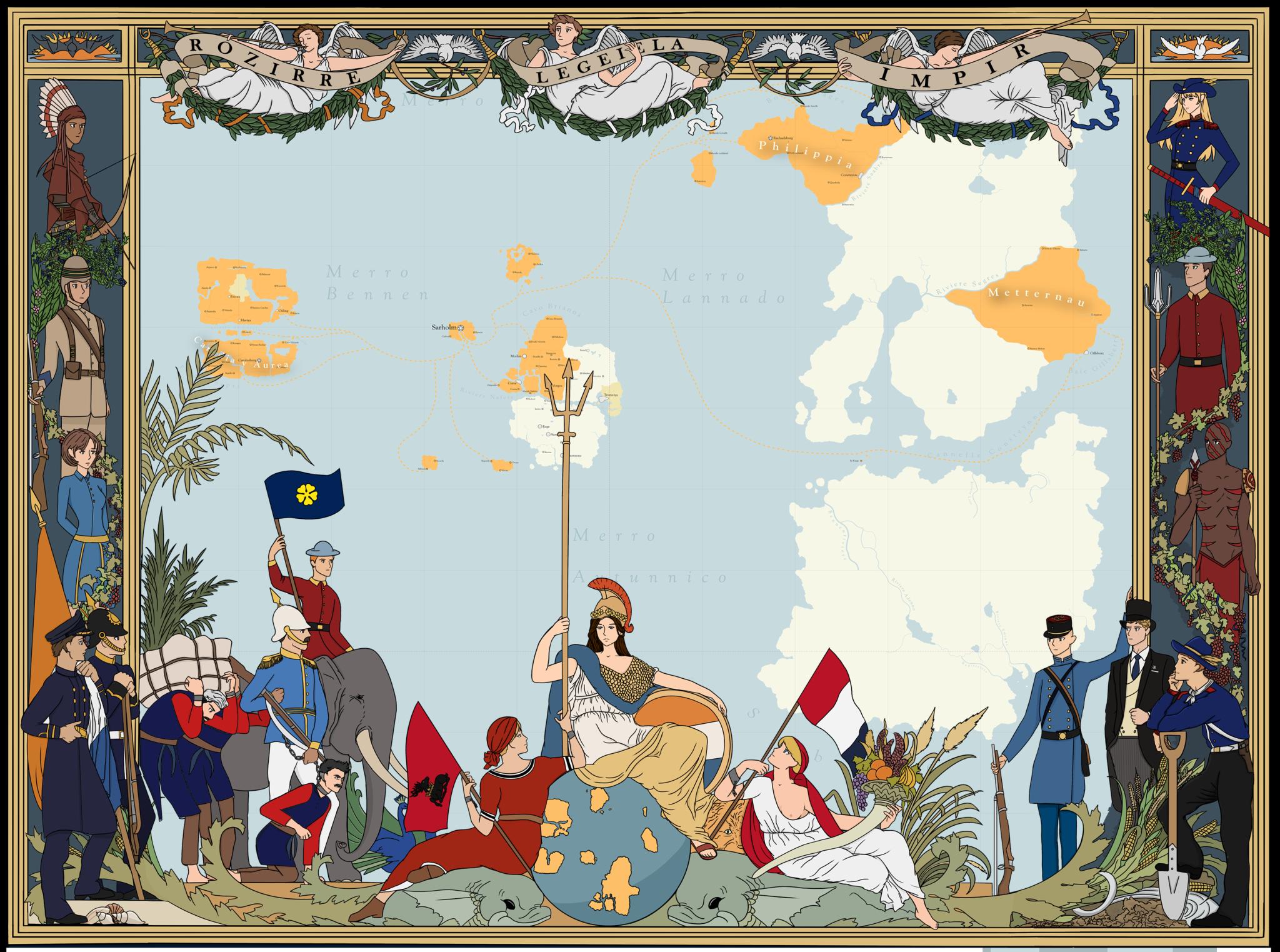 Discovery splash banner for Sarovia Rechae Discord server