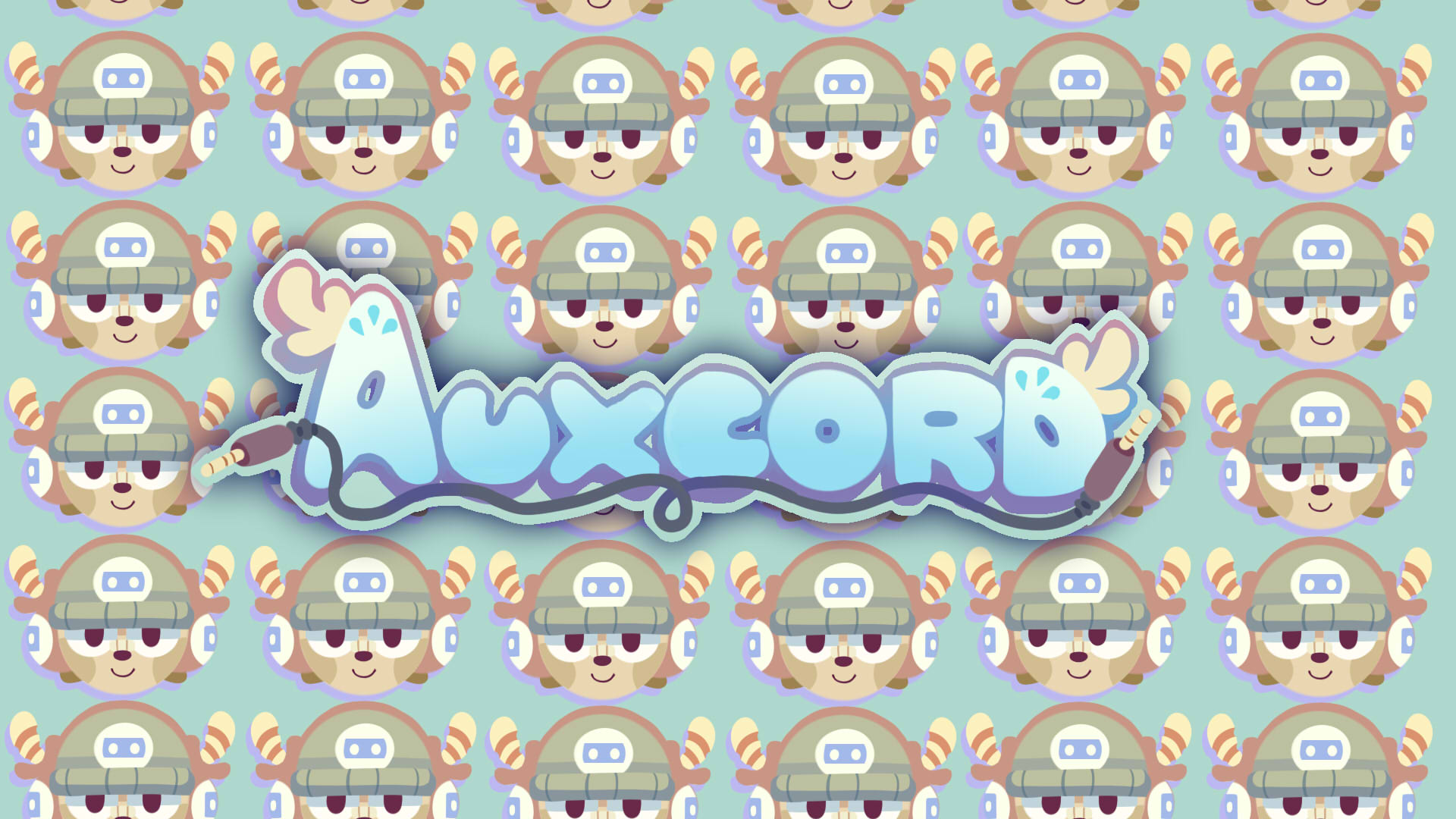 Discovery splash banner for Auxcord | Music, Events, and More! Discord server