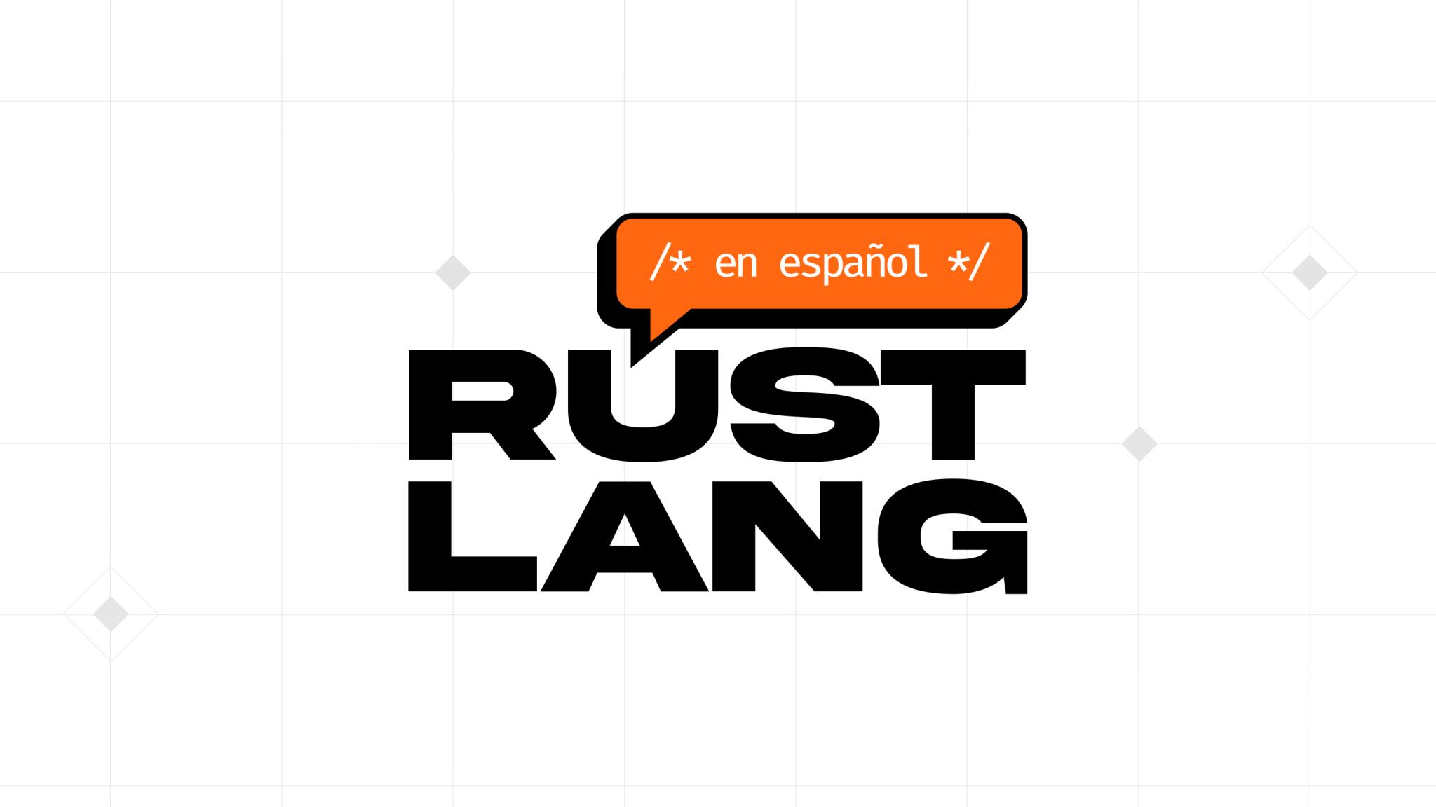 Discovery splash banner for RustLang en Español Discord server