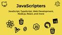Discovery splash banner for JavaScripters | Web Development, Node.js, TypeScript, and more Discord server