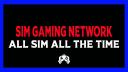 Discovery splash banner for Sim Gaming Network Discord server
