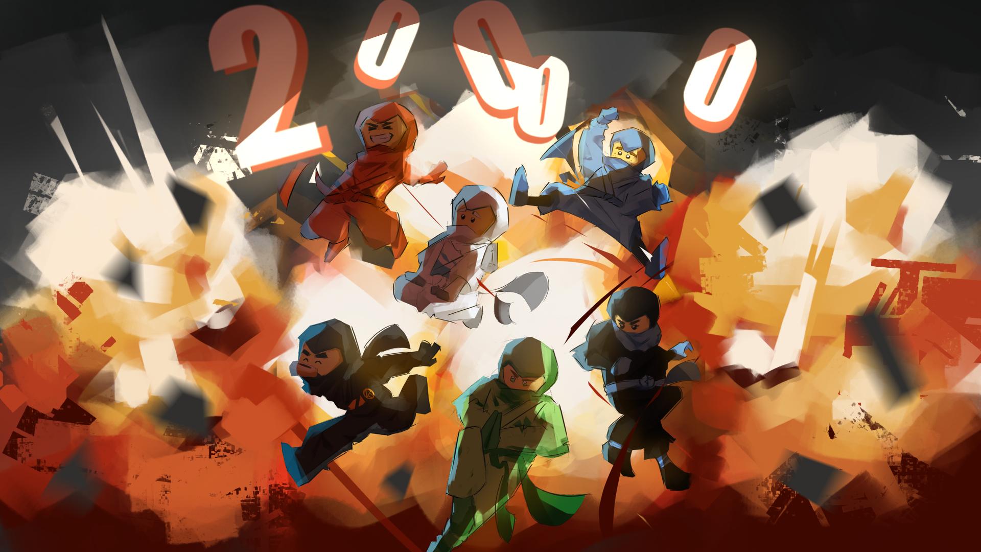 Discovery splash banner for LEGO Ninjago Discord server