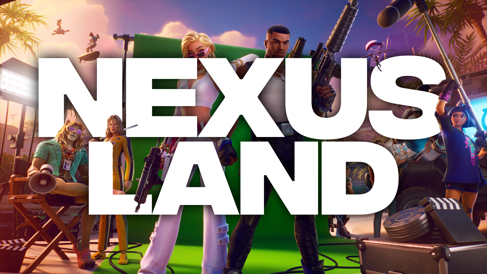 Discovery splash banner for Nexus Land Discord server
