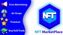 Discovery splash banner for ✅ [ NFT🔥Drop Central ]  FREE Promote Your NFT's HERE! Discord server