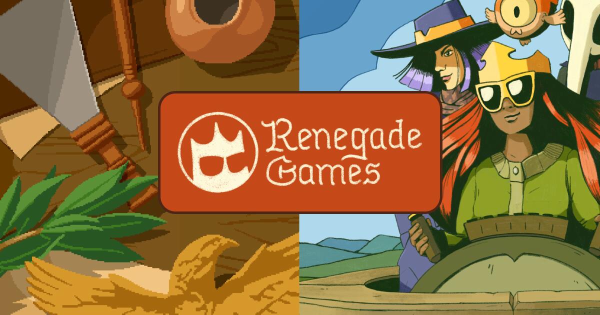 Discovery splash banner for Renegade Games Discord server
