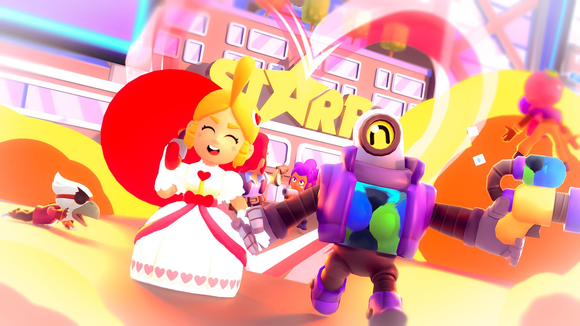 Discovery splash banner for Brawl Café ♡ | Clash Royale & Brawl Stars Discord server