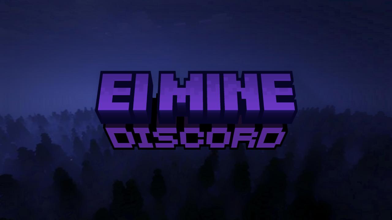Discovery splash banner for EI MINE Discord server