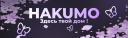 Discovery splash banner for HAKUMO Discord server