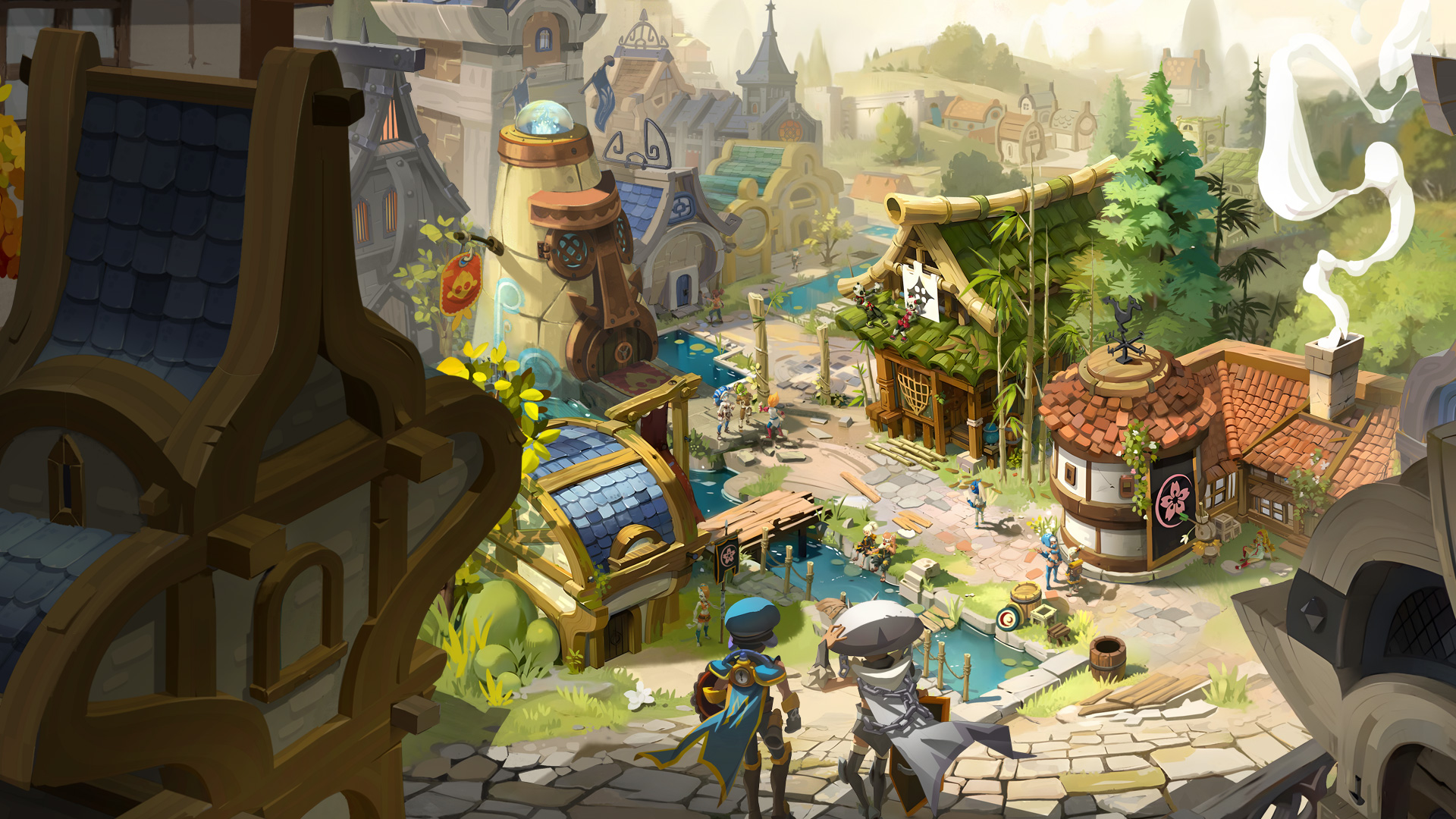 Discovery splash banner for DOFUS Brasil Discord server