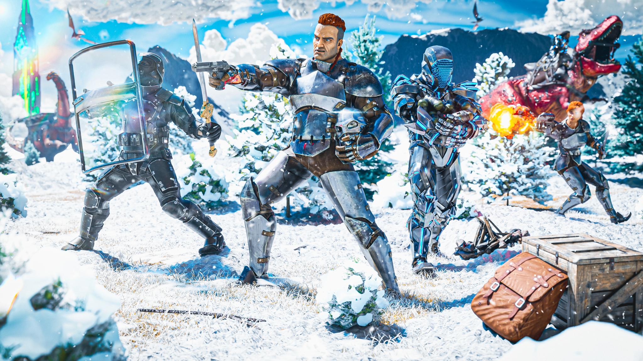 Discovery splash banner for Miro 6 Man | Ark | Official Discord Discord server