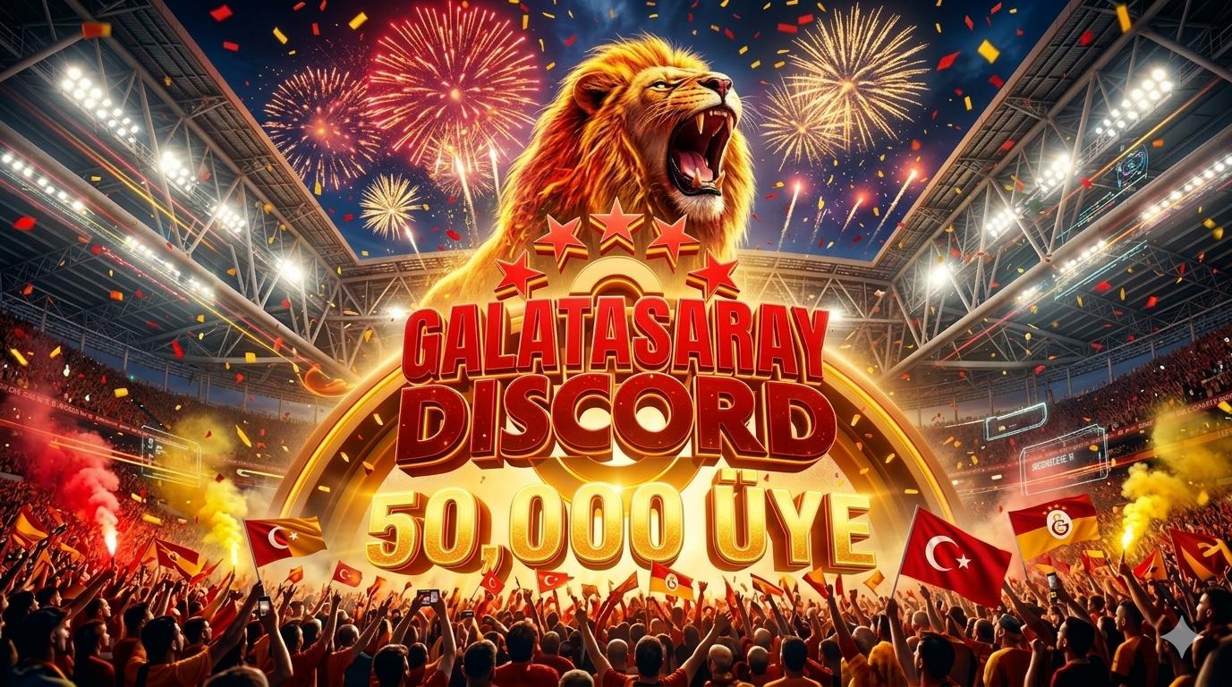 Discovery splash banner for Galatasaray Discord server