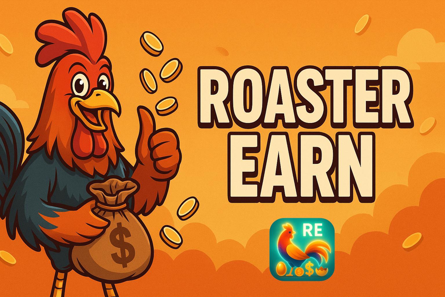 Discovery splash banner for Roaster Earn: Make Money Easy Discord server