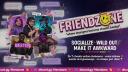 Discovery splash banner for FriendZone | Make Friends ⋅ Fun Chill Active Chat ⋅ VC Social Gaming ⋅ Memes ⋅ Nitro Emojis ⋅ Anime Discord server