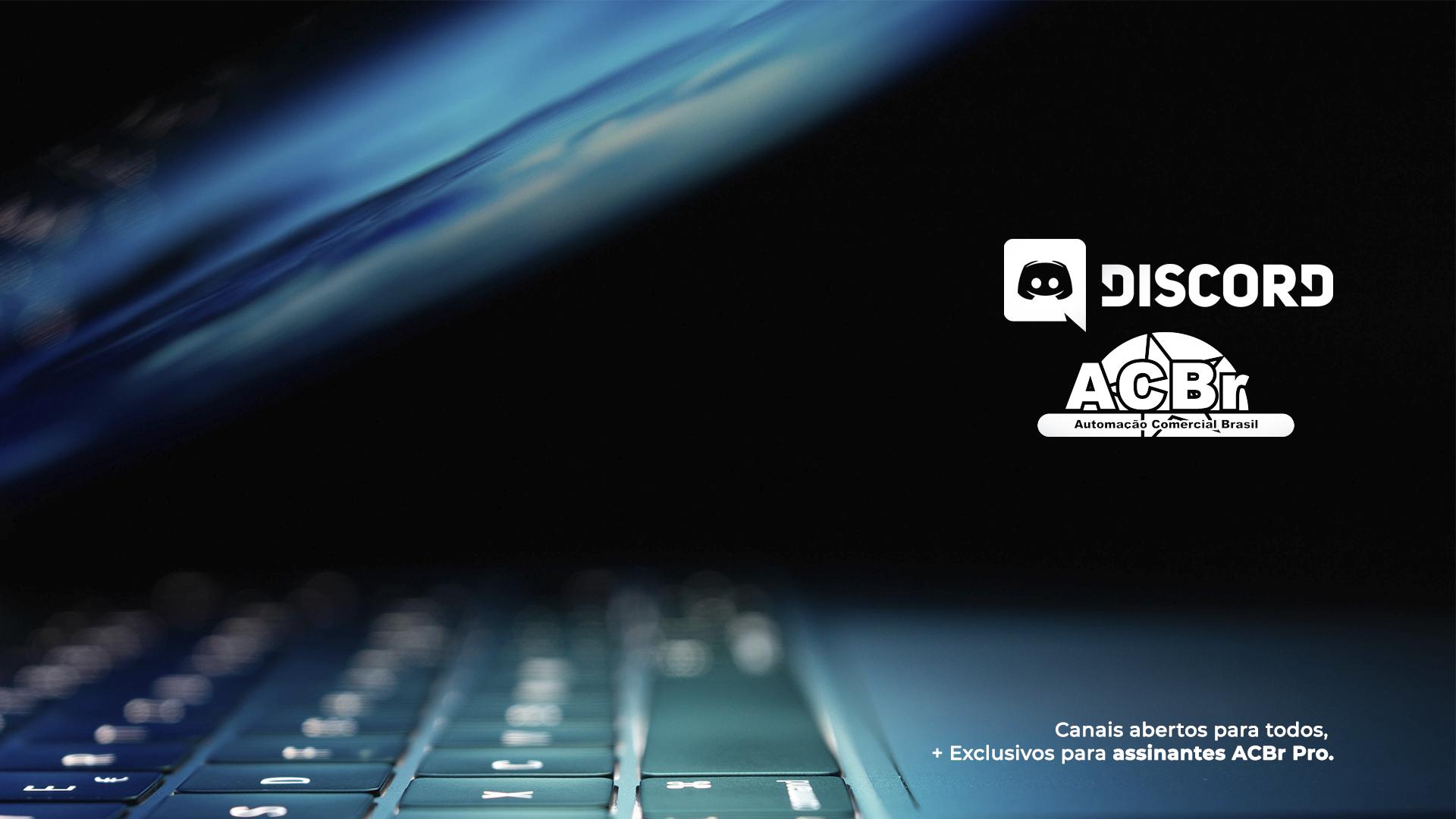 Discovery splash banner for Projeto ACBr Discord server