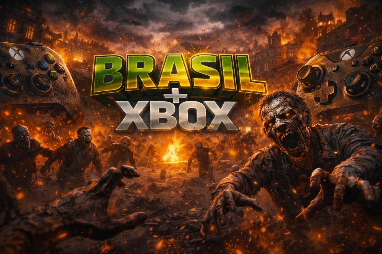 Discovery splash banner for BRASIL + XBOX Discord server