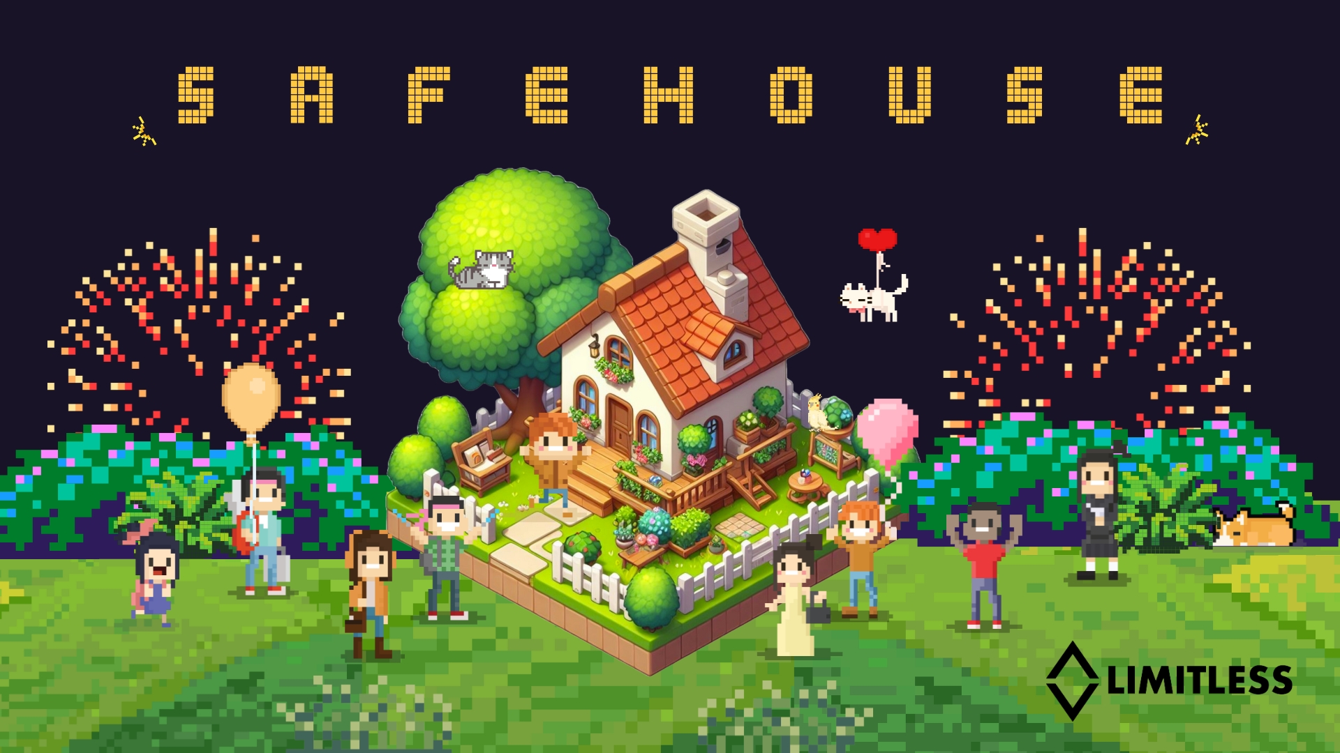 Discovery splash banner for SAFEHOUSE Discord server