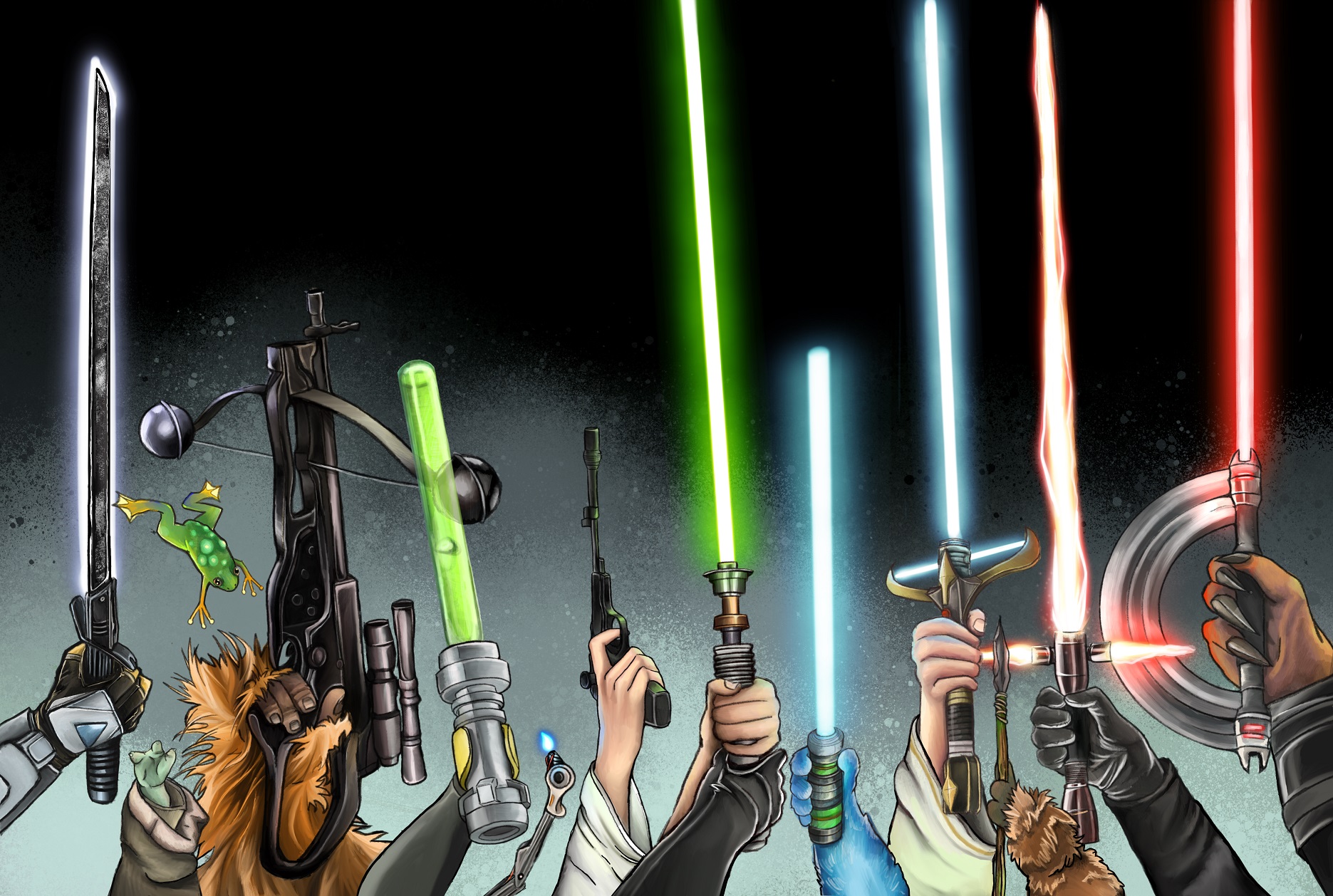 Discovery splash banner for Star Wars Awakens Discord server