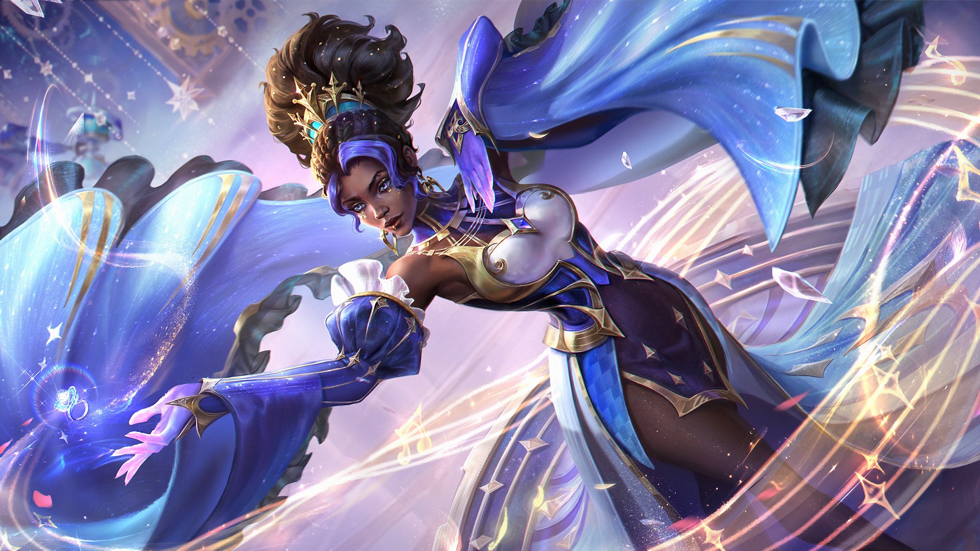 Discovery splash banner for LoL Wild Rift Español Discord server