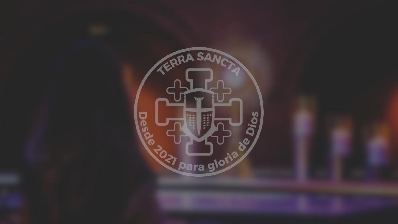 Discovery splash banner for Terra Sancta Discord server