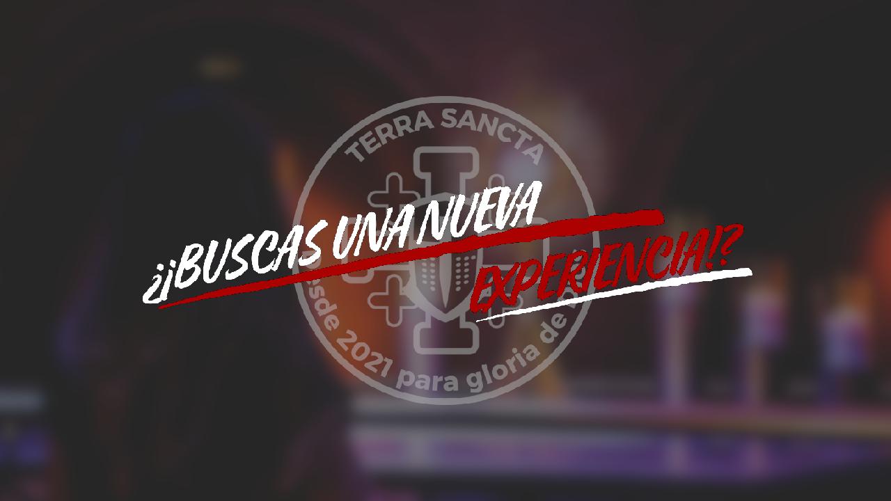 Discovery splash banner for Terra Sancta Discord server