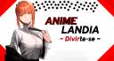 Discovery splash banner for Anime Landia Discord server