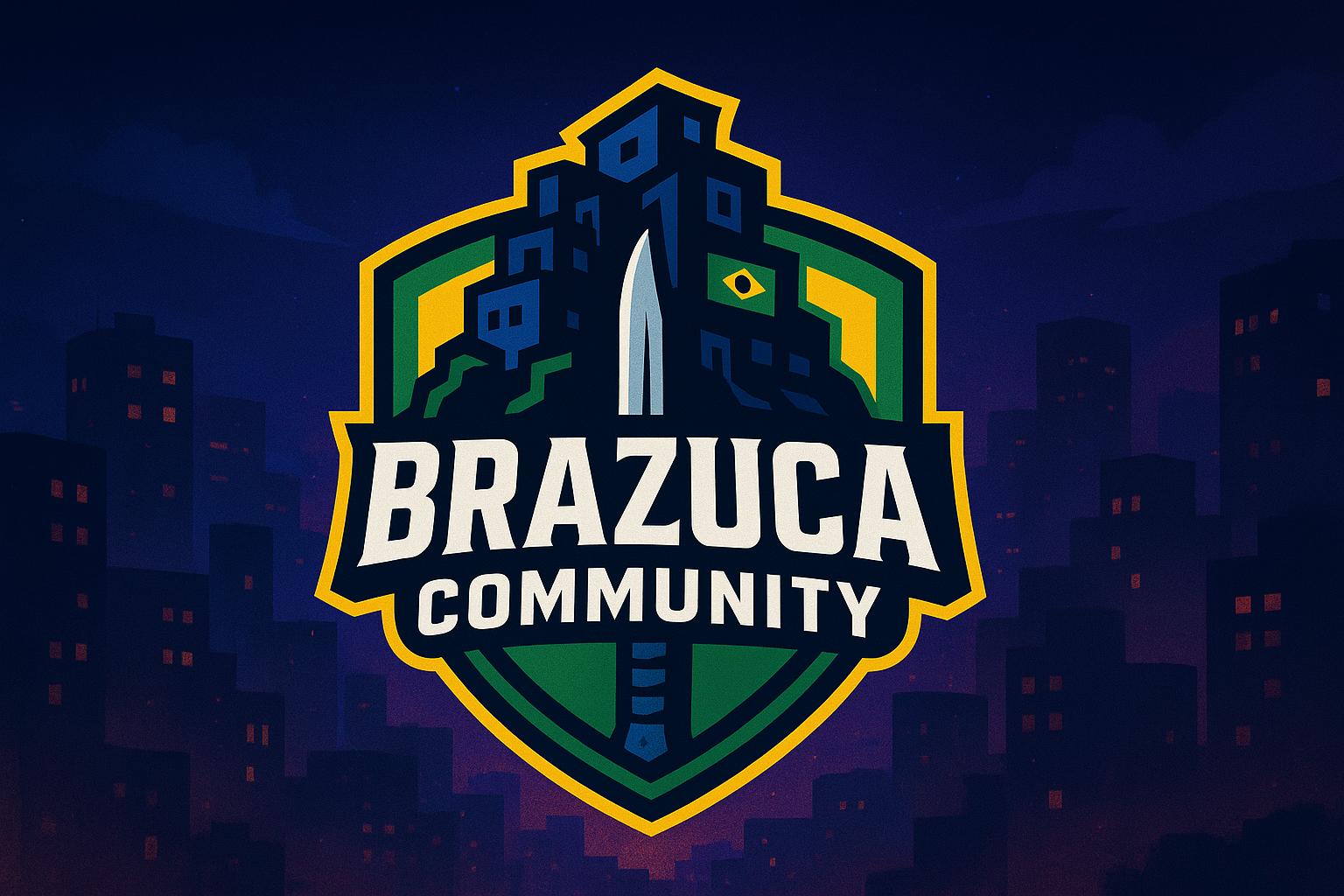Discovery splash banner for Brazuca Community Discord server